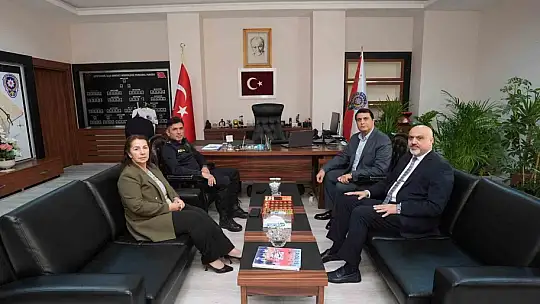 Başkan Yılmaz emniyet müdürleri ile bir araya geldi