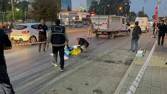 Yolun karşısına geçerken kamyonun çarptığı yaşlı adam öldü