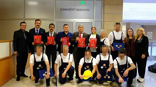 Yükümlüler meslek sahibi oluyor