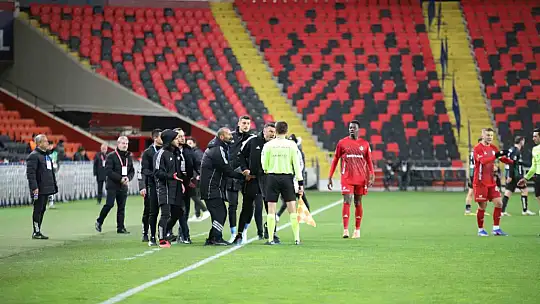 Ziraat Türkiye Kupası: Gaziantep FK: 0 - Kocaelispor: 0 (İlk yarı)