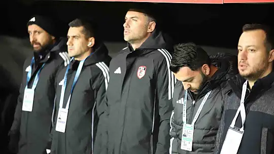 Ziraat Türkiye Kupası: Gaziantep FK: 0 - Kocaelispor: 0 (İlk yarı)
