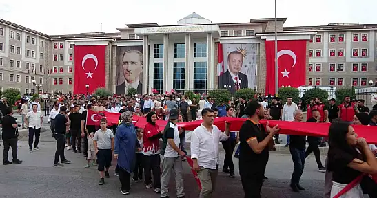 Adıyaman'da '15 Temmuz Demokrasi ve Milli Birlik Günü' programı