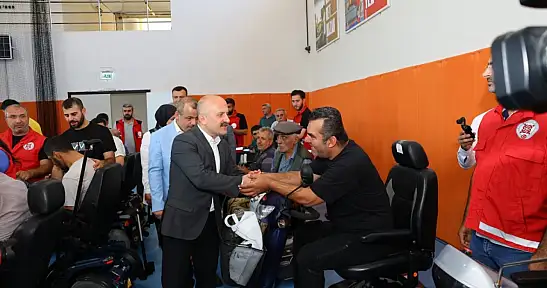 Adıyaman'da engelli vatandaşlara akülü sandalye desteği verilecek