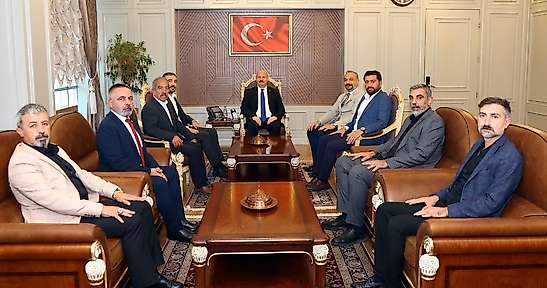 ATSO Heyetinden Vali Küçük'e ziyaret