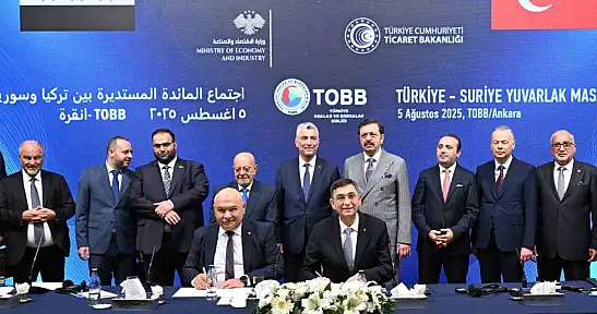 Gaziantep Sanayi Odası ile Halep Sanayi Odası arasında iş birliği protokolü imzalandı