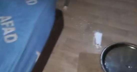 Gölbaşı'nda Konteynerleri su bastı: Depremzedeler zor durumda