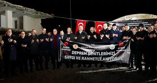 Kahta'da 6 Şubat Depremleri Anma Programı düzelendi