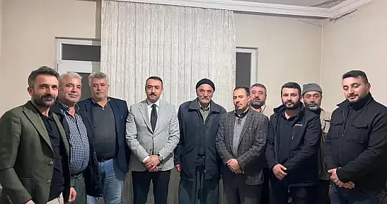 Kaymakam Pelvan'dan depremzede ailelerle bir araya geldi