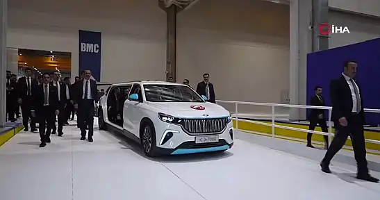 TOGG limuzin versiyonu ortaya çıktı