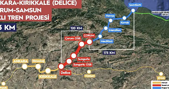 Yeni YHT hattı geliyor! Ankara Samsun bu saate düşecek