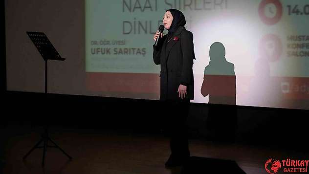 'Mısralara yansıyan nur' şiir dinletisi' düzenlendi