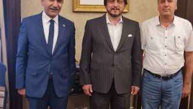 Başkan Emre, Adalet Bakan Yardımcısı Zekeriya Birkan ile Görüştü