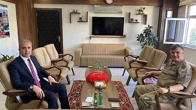 İl Jandarma Komutanı Erbakıcı, Çelik'i Ziyaret Etti