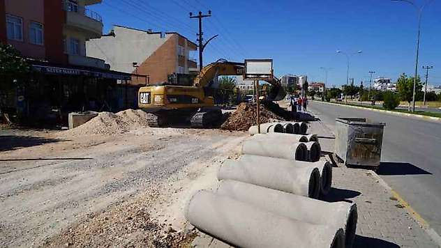 Adıyaman'da Altyapı Yenilenme Çalışması Devam Ediyor