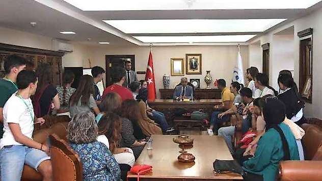 ADÜ Yabancı Uyruklu Öğrenci ve Eğitimcileri Ağırladı