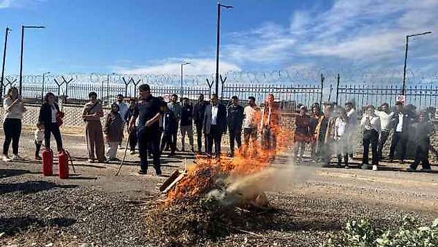 112 Personeline Yangın ve Afet Eğitimi