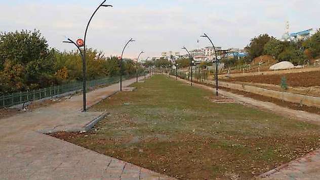 Kanal Boyu Parkın İkinci Etabı Devam Ediyor