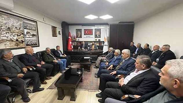 Muhtarlar Federasyonu'ndan Başkan Dağtekin'e Ziyaret