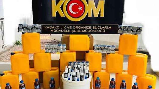 Adıyaman'da Sahte Alkol Operasyonuna 1 Tutuklama