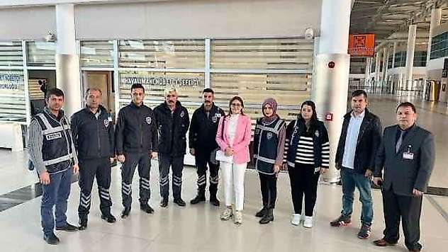 Özel güvenliklere KAAN eğitimi verildi
