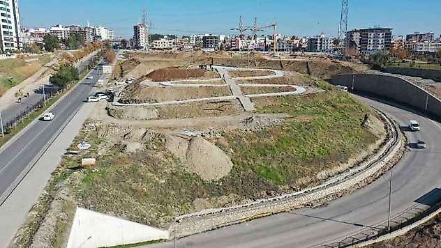 Eğriçay kavşağında düzenleme çalışmaları devam ediyor