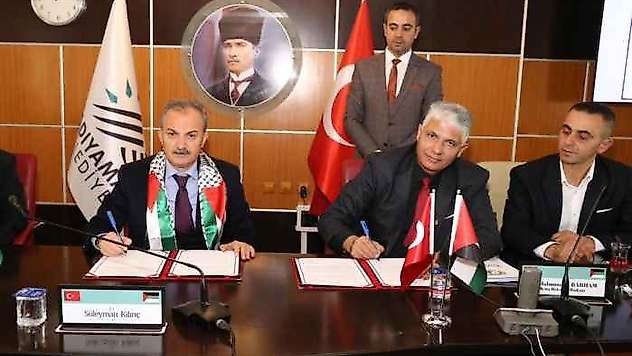 Filistin Beita'yla Adıyaman'ın kardeşliği imzalarla resmileşti