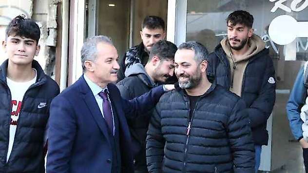 Başkan Kılınç, Sanat Sokağı esnafıyla bir araya geldi