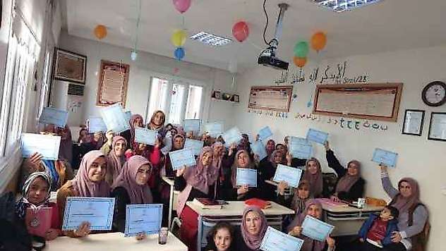Kur'an okumaya geçenler belgelerini aldılar