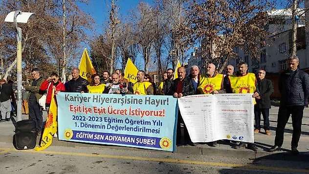 Eğitim Sen üyeleri 1'inci dönem eğitim yılını değerlendirdi - Videolu Haber