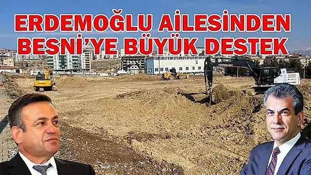 Hayırsever hemşerimiz Erdemoğlu Ailesi depremde ağır yara alan ilçelerini unutmadı.