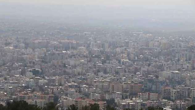 Adıyaman'da Toz Bulutu Etkili Oldu