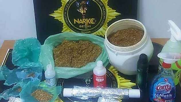 Adıyaman'da 1 Kilogram Uyuşturucuya 2 Gözaltı