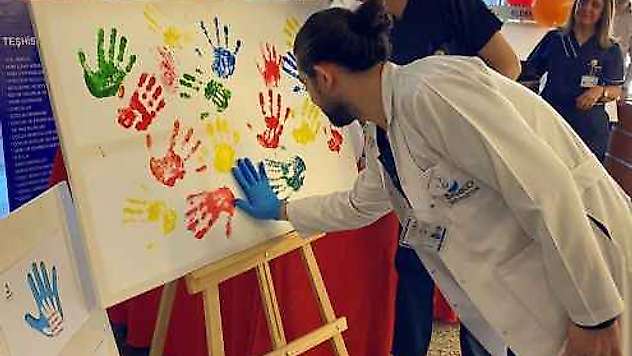 SANKO Üniversitesi Hastanesi'nde El Hijyeninin Önemine Dikkat Çekildi