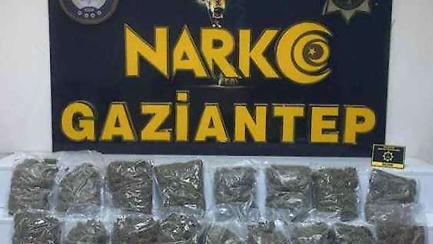 8 kilo 550 Gram Skunk Ele Geçirildi: 2 Gözaltı