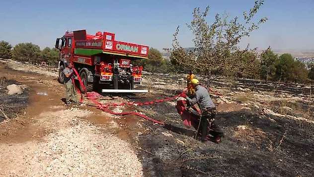 Adıyaman'daki orman yangını söndürüldü