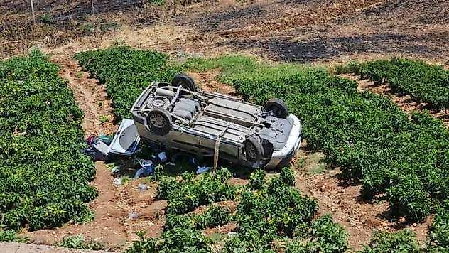 Kontrolden çıkan tanker şarampole yuvarlandı: 1 yaralı