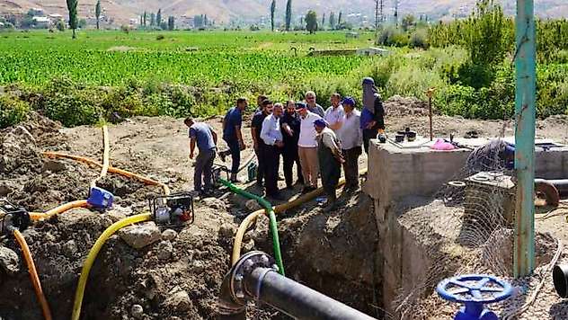 Havşeri İçme Suyu Hattı'nda bakım onarım çalışması sürüyor