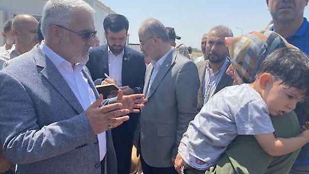 Hüda Par Genel Başkanı Yapıcıoğlu Depremzedelerle Bir Araya Geldi