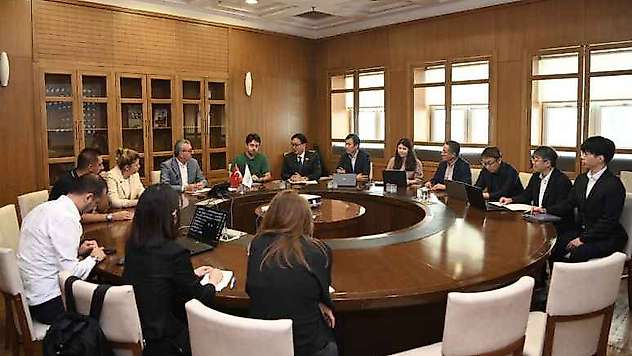 Başkan Güngör, Japon Heyetiyle Ortak Projeleri İstişare Etti