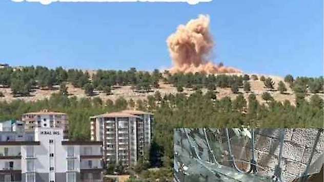 Adıyaman'da Binaların Camları Kırıldı, Bazı Evlerde Çatlaklar Oluştu