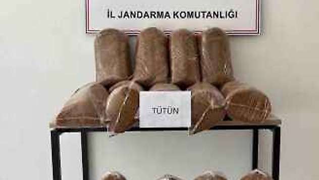 165 Kilo Kaçak Tütün Ele Geçirildi