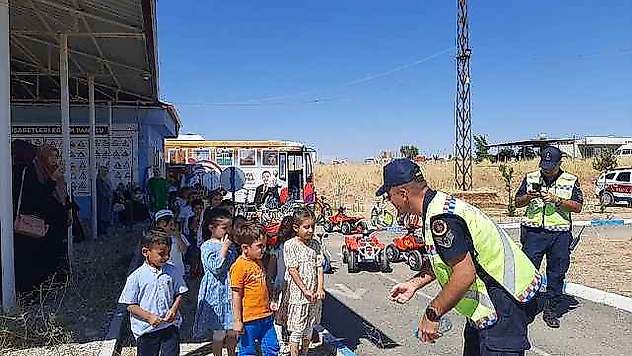 Minik Sürücülere Trafik Eğitimi Verildi