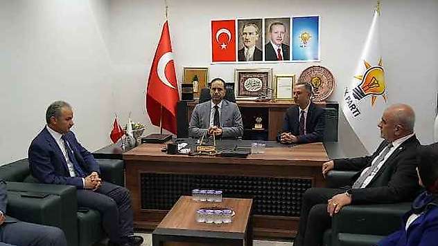Çonkar'dan AK Parti Adıyaman İl Başkanlığına Ziyaret