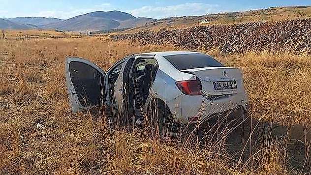 Malatya'da otomobil takla attı 1 yaralı