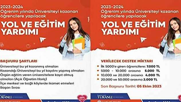 Kahta Belediyesi'nden Üniversiteyi Kazanan Öğrencilere Destek