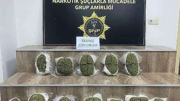 Şanlıurfa'da 6 Buçuk Kilo Uyuşturucu Ele Geçirildi