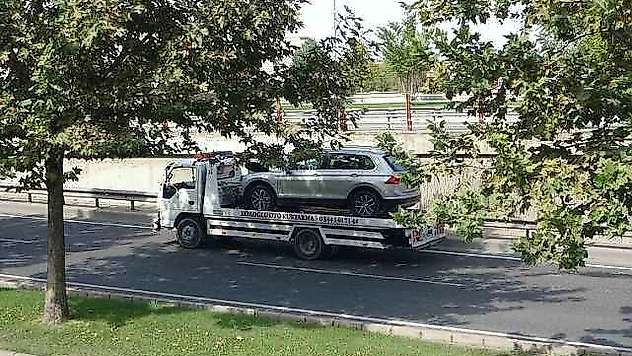 Kamyona Arkadan Çarpan Aracın Sürücüsü Yaralandı
