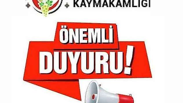 Besni Kaymakamlığı'ndan 'Su' Açıklaması