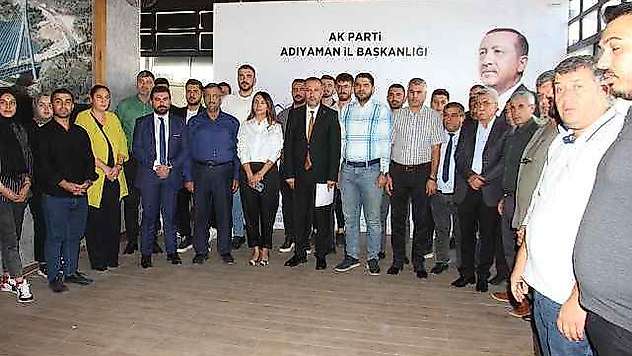 AK Parti Adıyaman İl Teşkilatından İsrail Saldırılarına Tepki