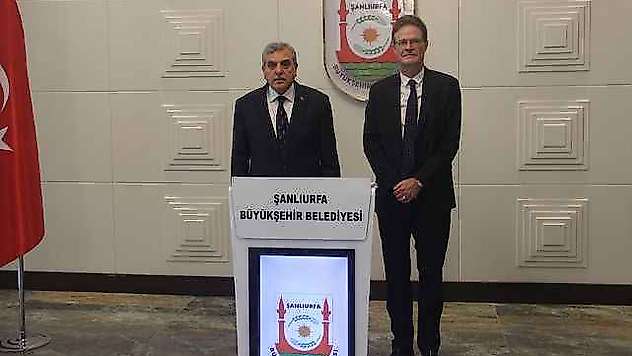 AB Türkiye Delegasyonu Başkanı Büyükelçi Nikolaus Meyer-Landrut Şanlıurfa'da